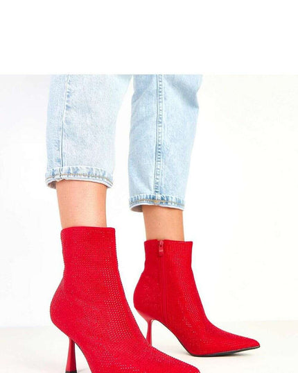 Heel boots model 217897