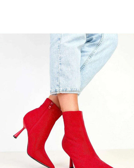 Heel boots model 217897