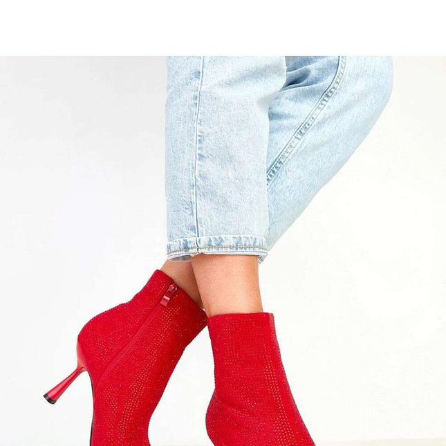 Heel boots model 217897