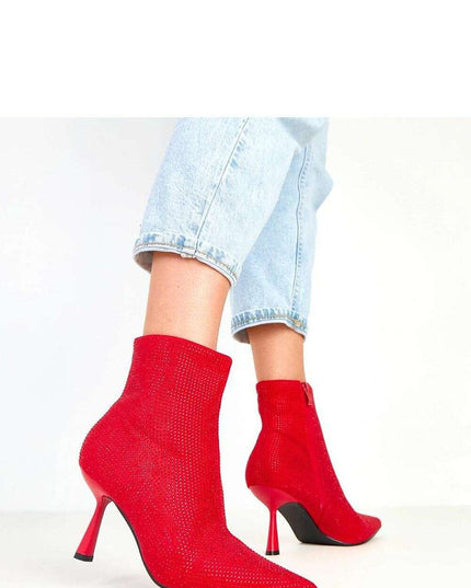 Heel boots model 217897