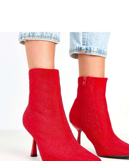 Heel boots model 217897