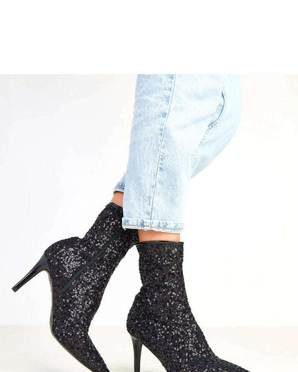 Heel boots model 217901