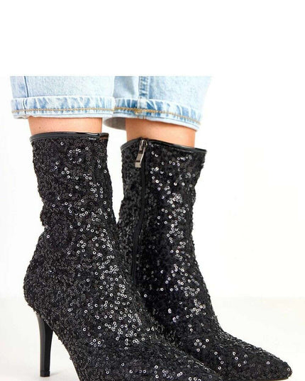 Heel boots model 217901