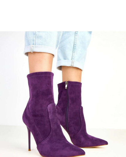 Heel boots model 217903