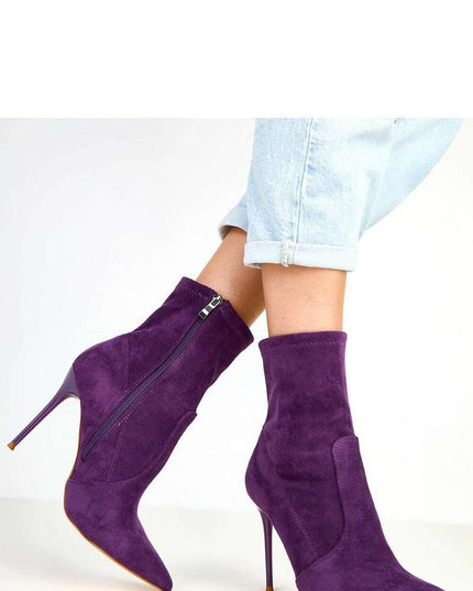 Heel boots model 217903