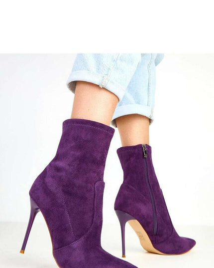 Heel boots model 217903