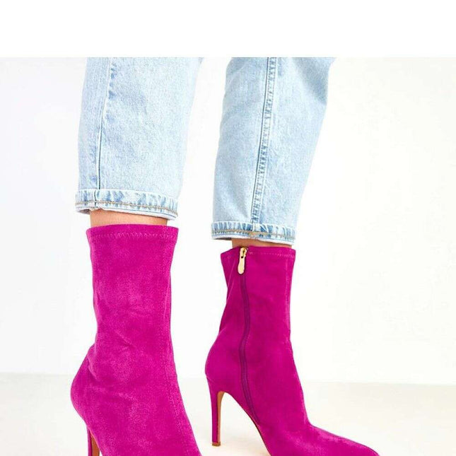 Heel boots model 217905