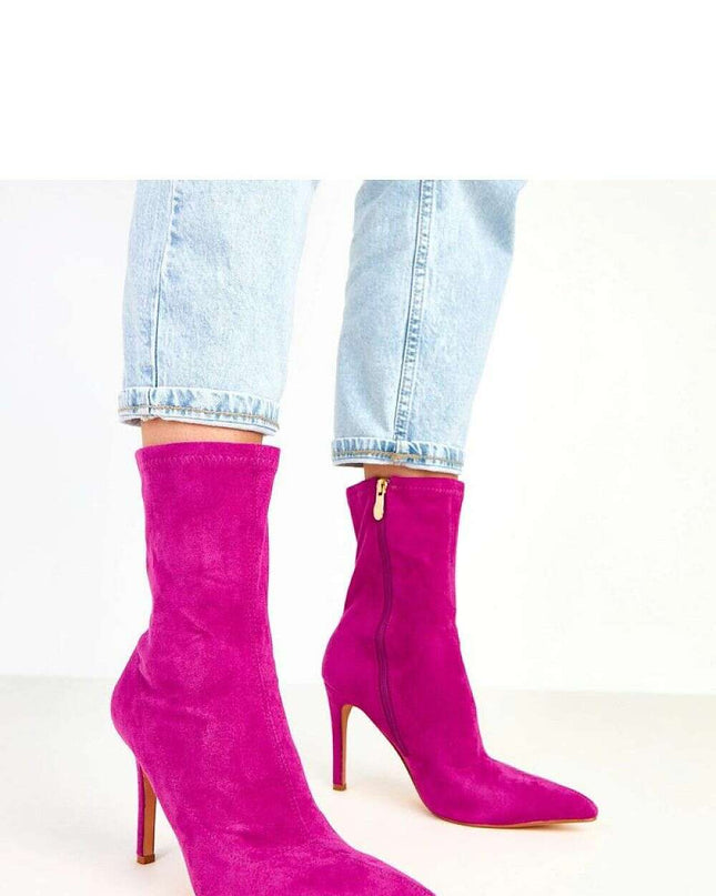 Heel boots model 217905