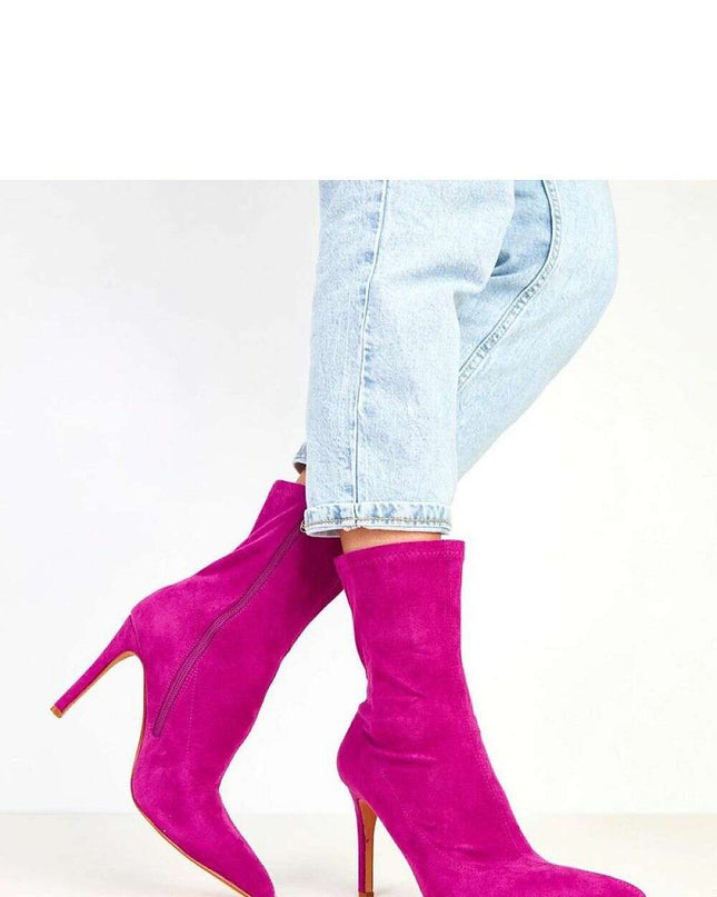 Heel boots model 217905