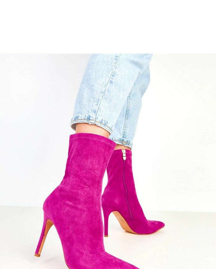 Heel boots model 217905