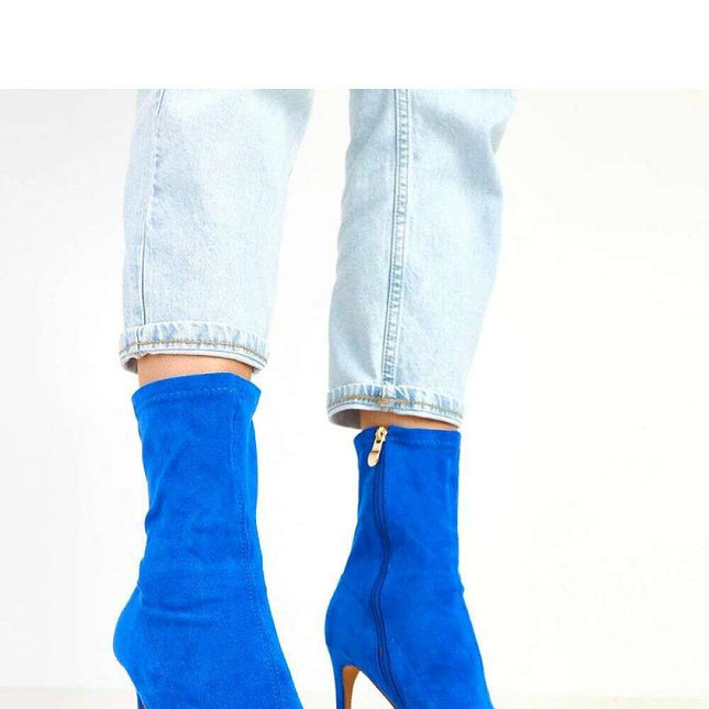 Heel boots model 217906