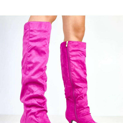 Heel boots model 217911