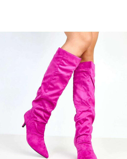 Heel boots model 217911