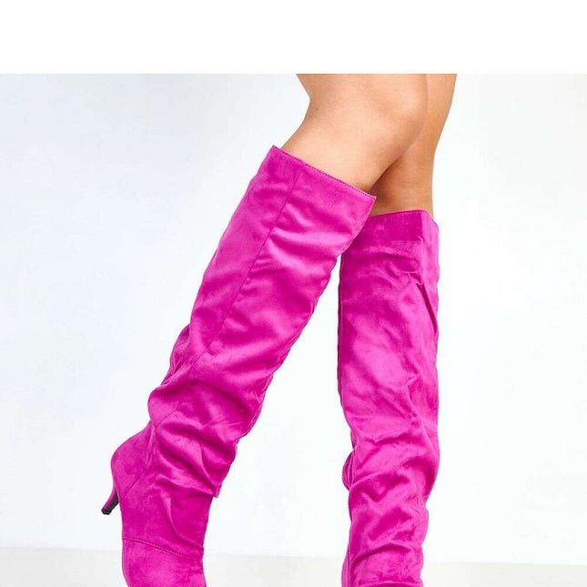 Heel boots model 217911