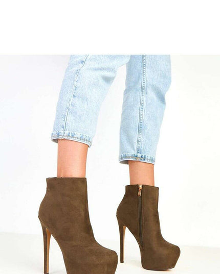 Heel boots model 217915