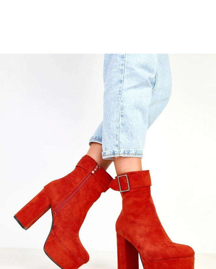 Heel boots model 217921