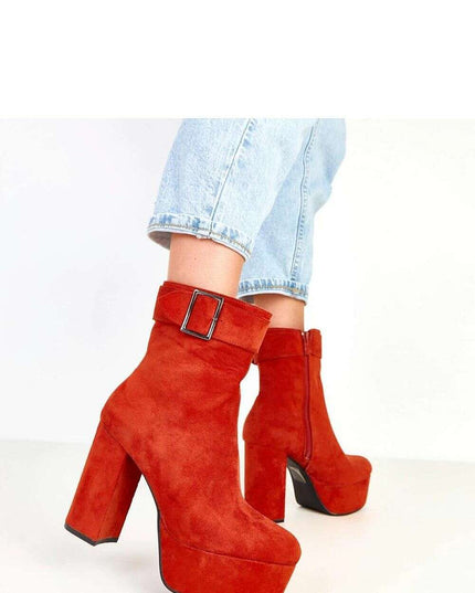 Heel boots model 217921