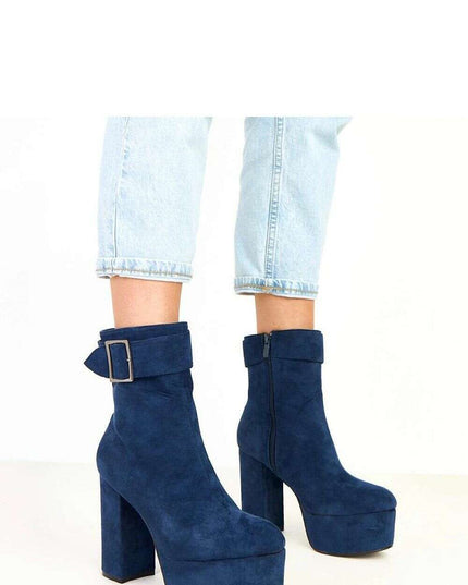 Heel boots model 217922