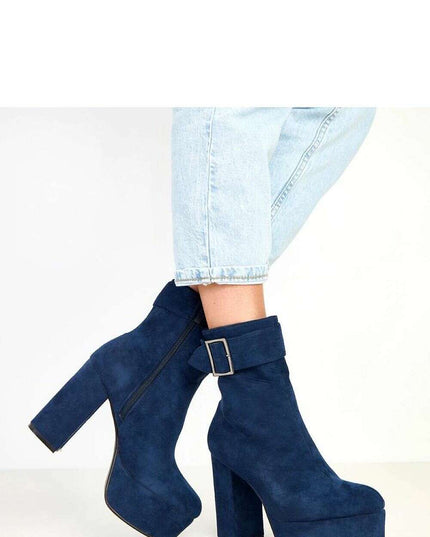 Heel boots model 217922