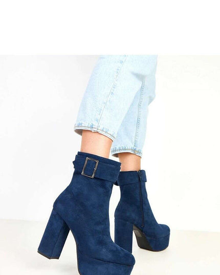 Heel boots model 217922