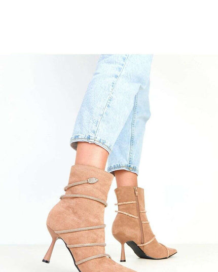 Heel boots model 217923