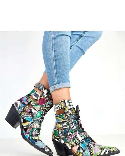 Heel boots model 217930