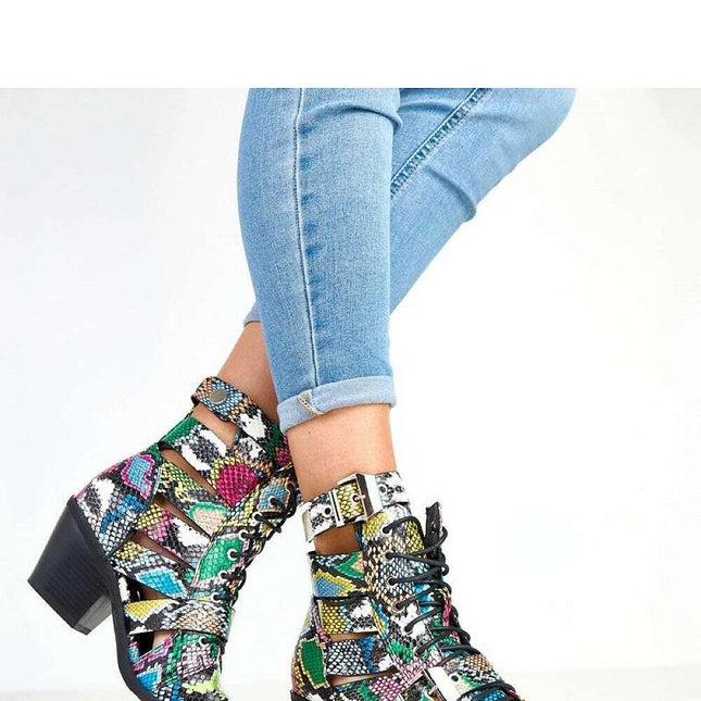 Heel boots model 217930