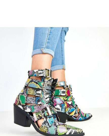 Heel boots model 217930