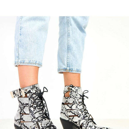 Heel boots model 217930