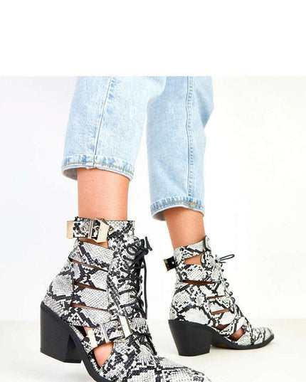 Heel boots model 217930