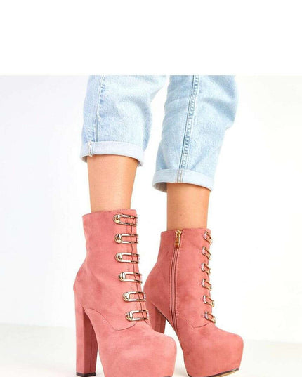 Heel boots model 217934