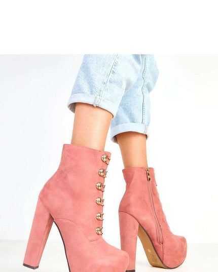 Heel boots model 217934