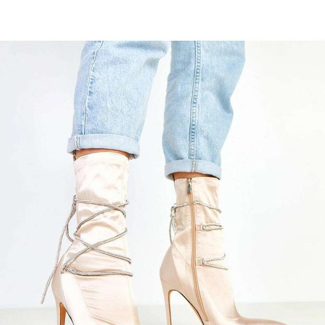 Heel boots model 217942