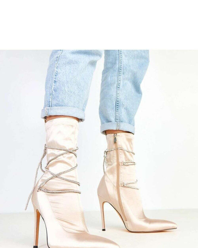 Heel boots model 217942