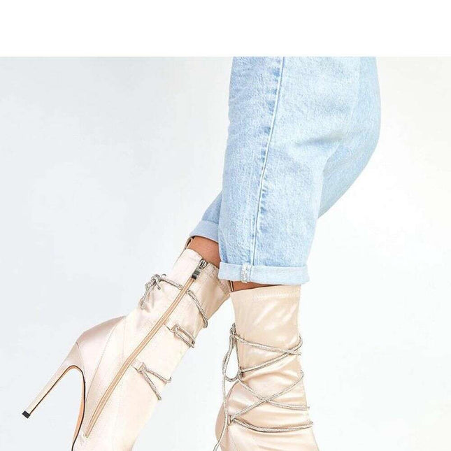 Heel boots model 217942