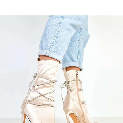Heel boots model 217942
