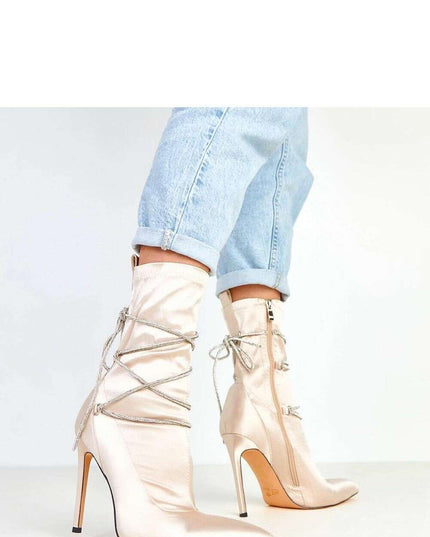 Heel boots model 217942