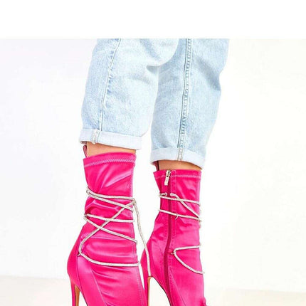Heel boots model 217942