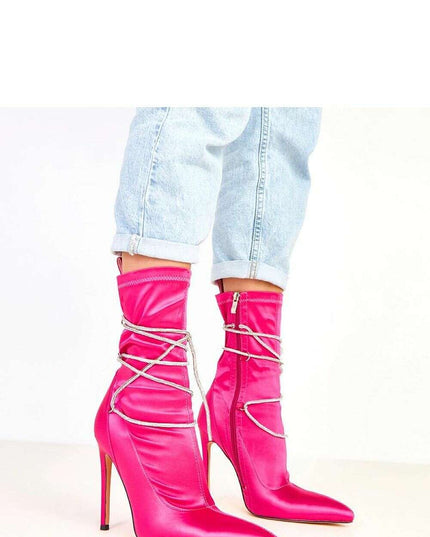Heel boots model 217942
