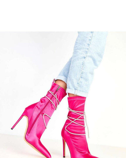 Heel boots model 217942