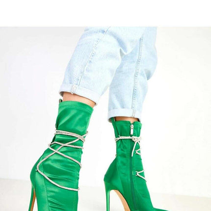 Heel boots model 217942