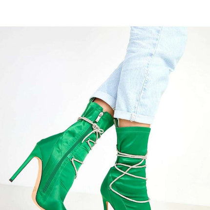 Heel boots model 217942