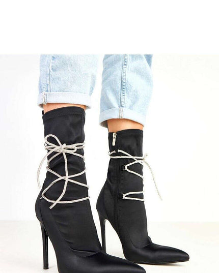 Heel boots model 217942