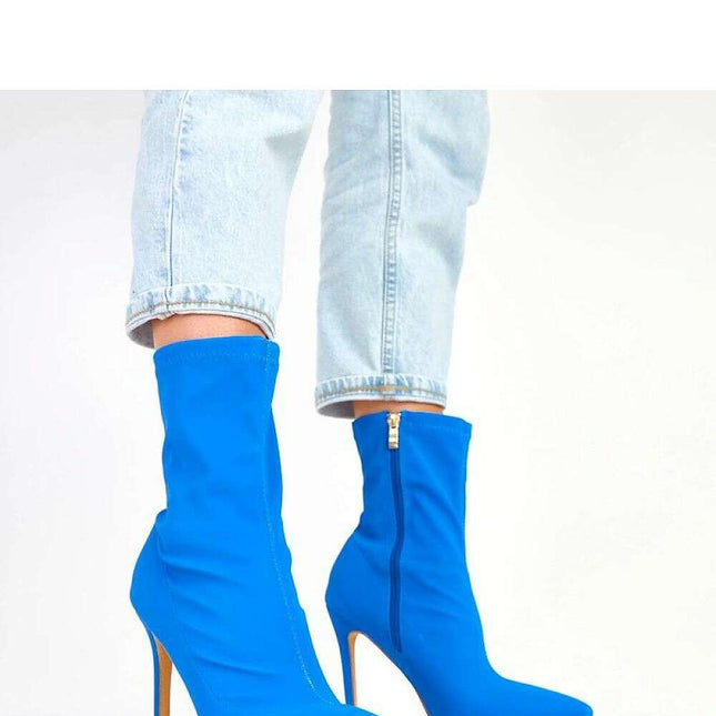 Heel boots model 217957