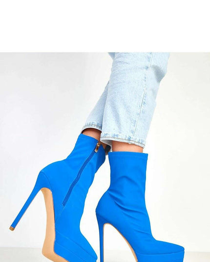 Heel boots model 217957