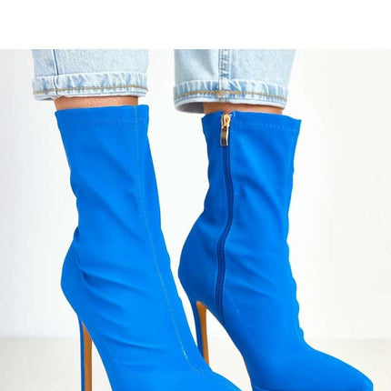 Heel boots model 217957