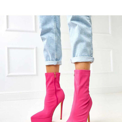 Heel boots model 217957