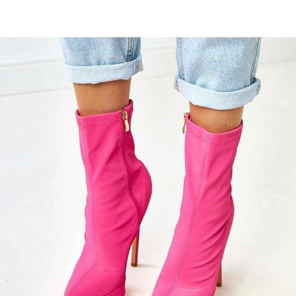 Heel boots model 217957