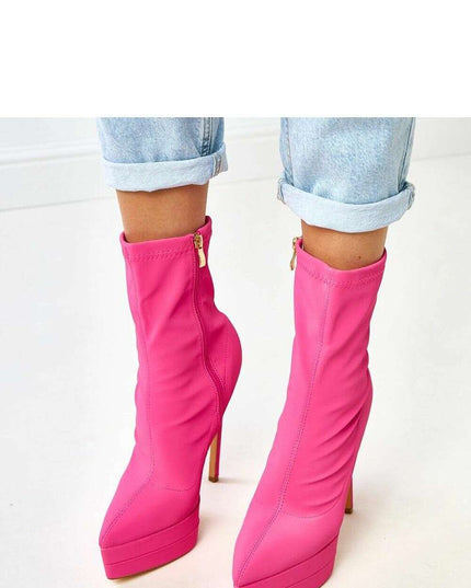 Heel boots model 217957