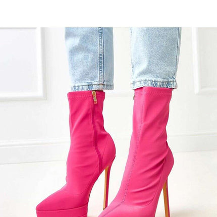 Heel boots model 217957